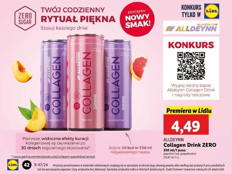 kolagen, lidl, konkurs, promocje, gazetki promocyjne